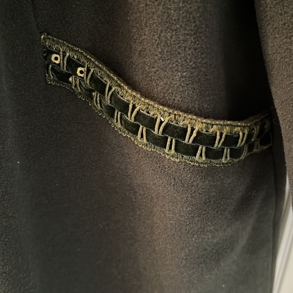 Women's Boutique Italian Sergio Feretti Jacket Pea Coat - Picture 11 of 16